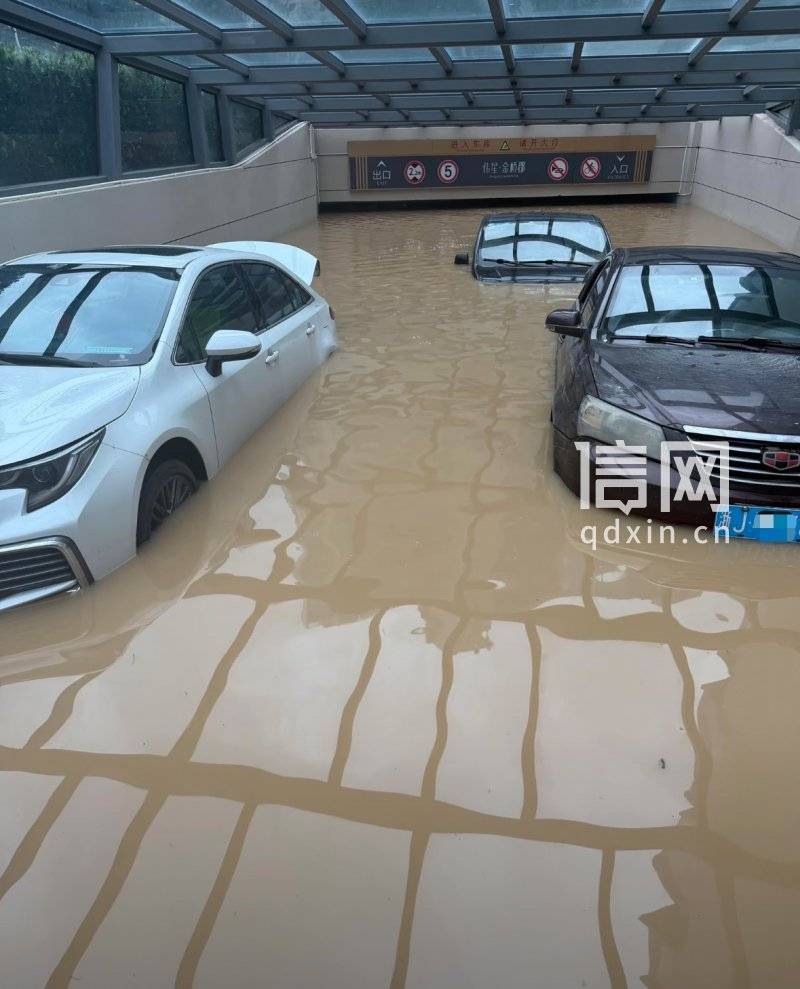 法甲联赛积分榜比分_“白海豚”带来强降雨 浙江台州一小区车库被灌法甲联赛积分榜比分,多辆汽车被淹